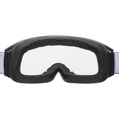 Превью Горнолыжная маска Маска горнолыжная ALPINA Nakiska Black Matt/Clear (A7281133)